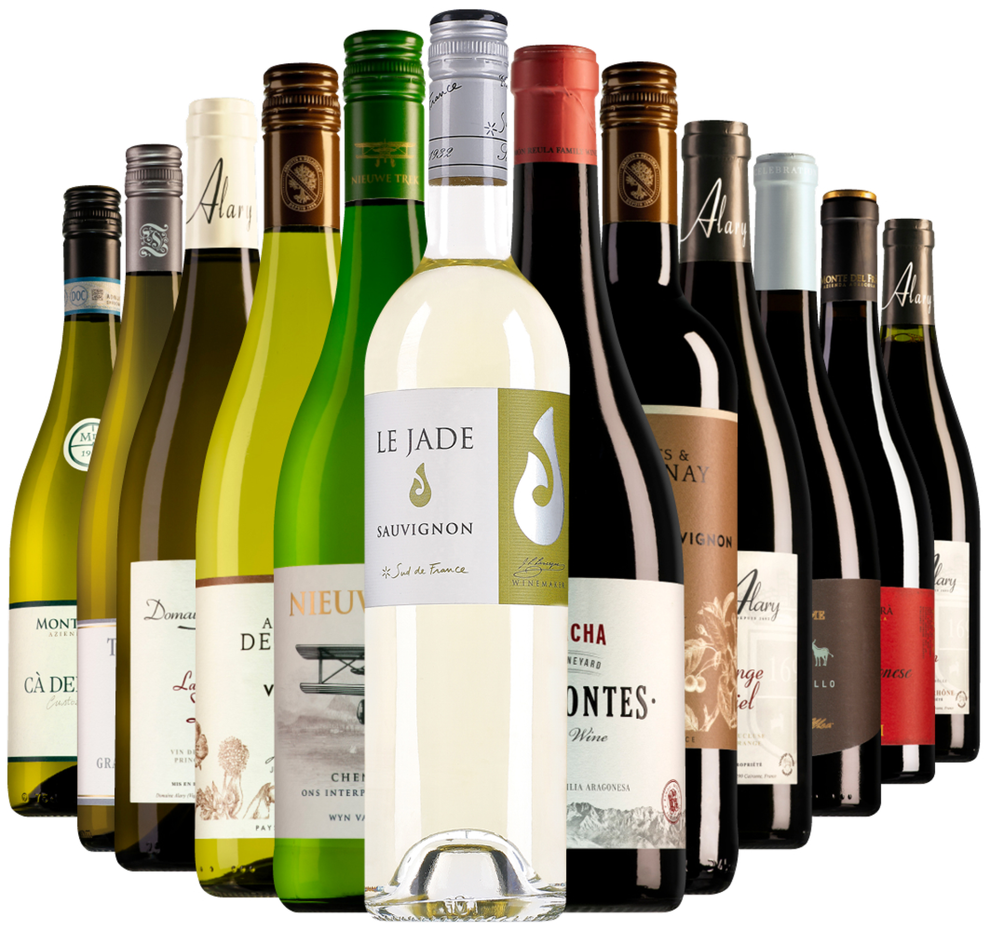 Wijnpakket Wijnbericht februari (12 flessen)