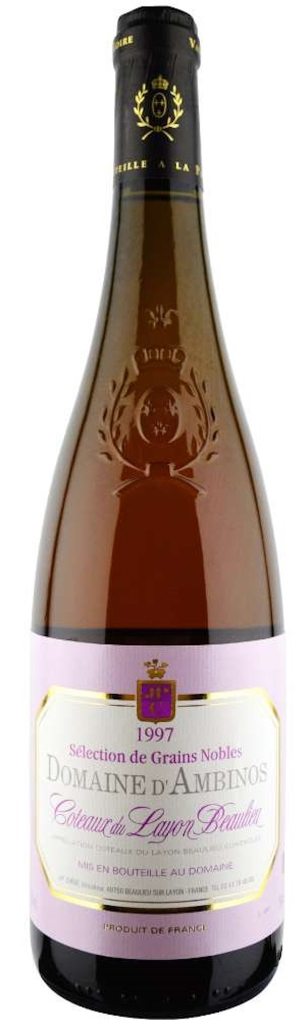 Domaine d'Ambinos Coteaux du Layon Beaulieu Sélection de Grains Nobles